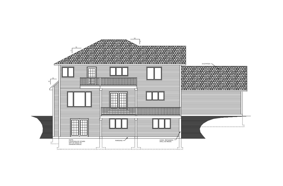 Mobile back elevation