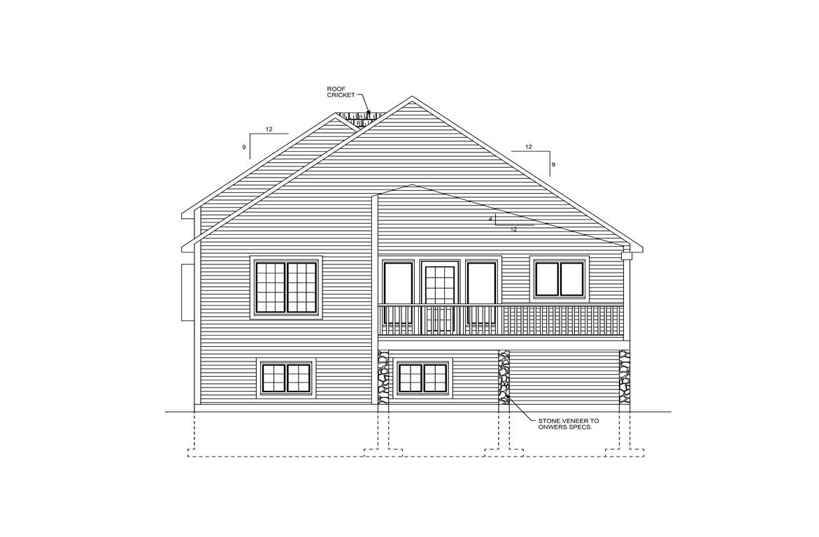 Mobile back elevation