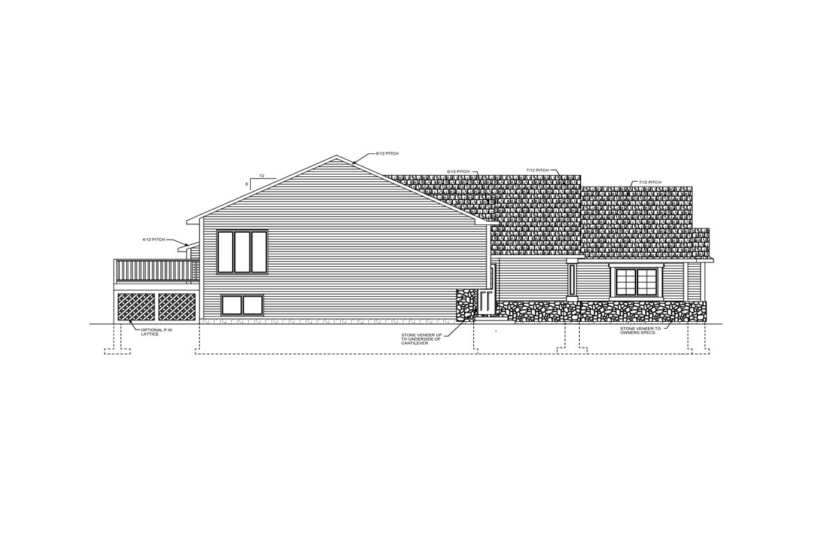 Mobile left elevation