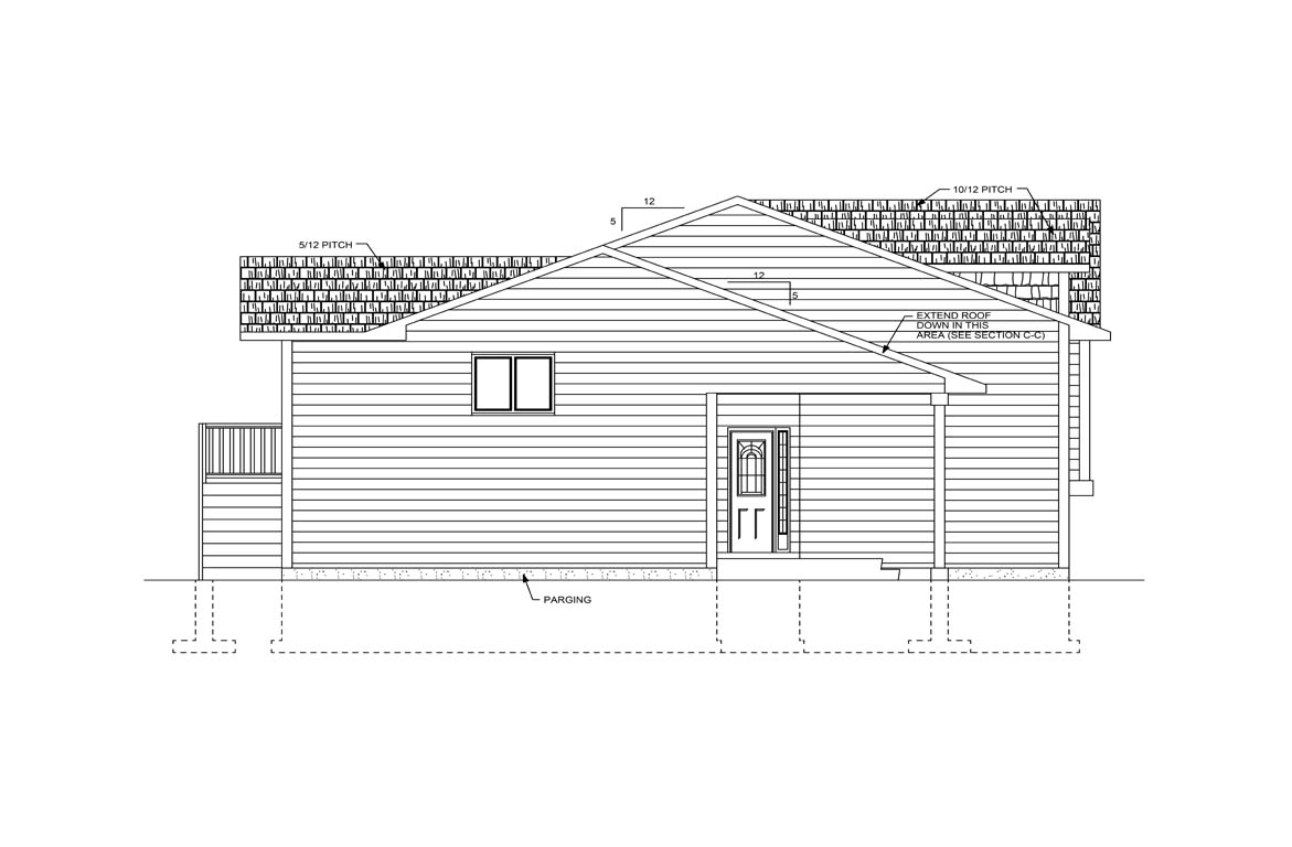 Mobile left elevation