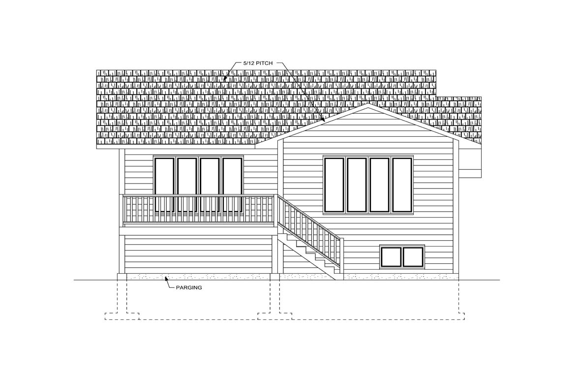 Mobile back elevation