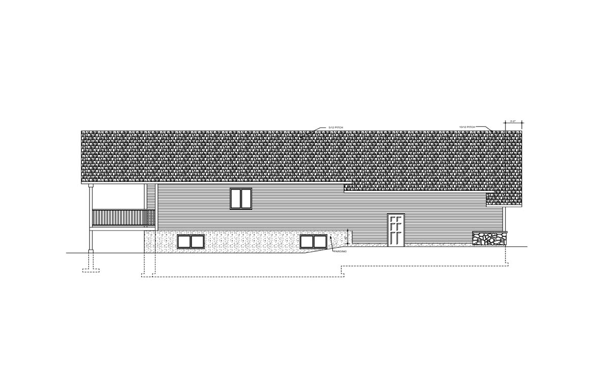 Mobile left elevation
