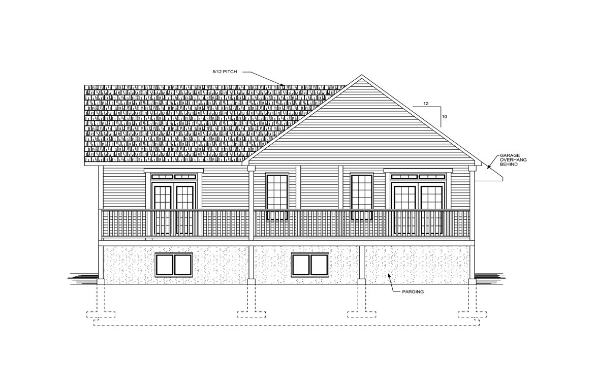 Mobile back elevation
