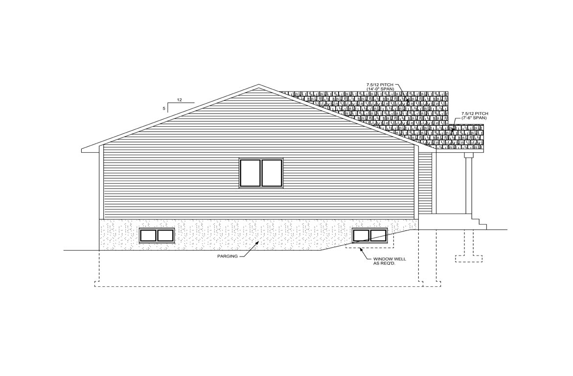 Mobile left elevation