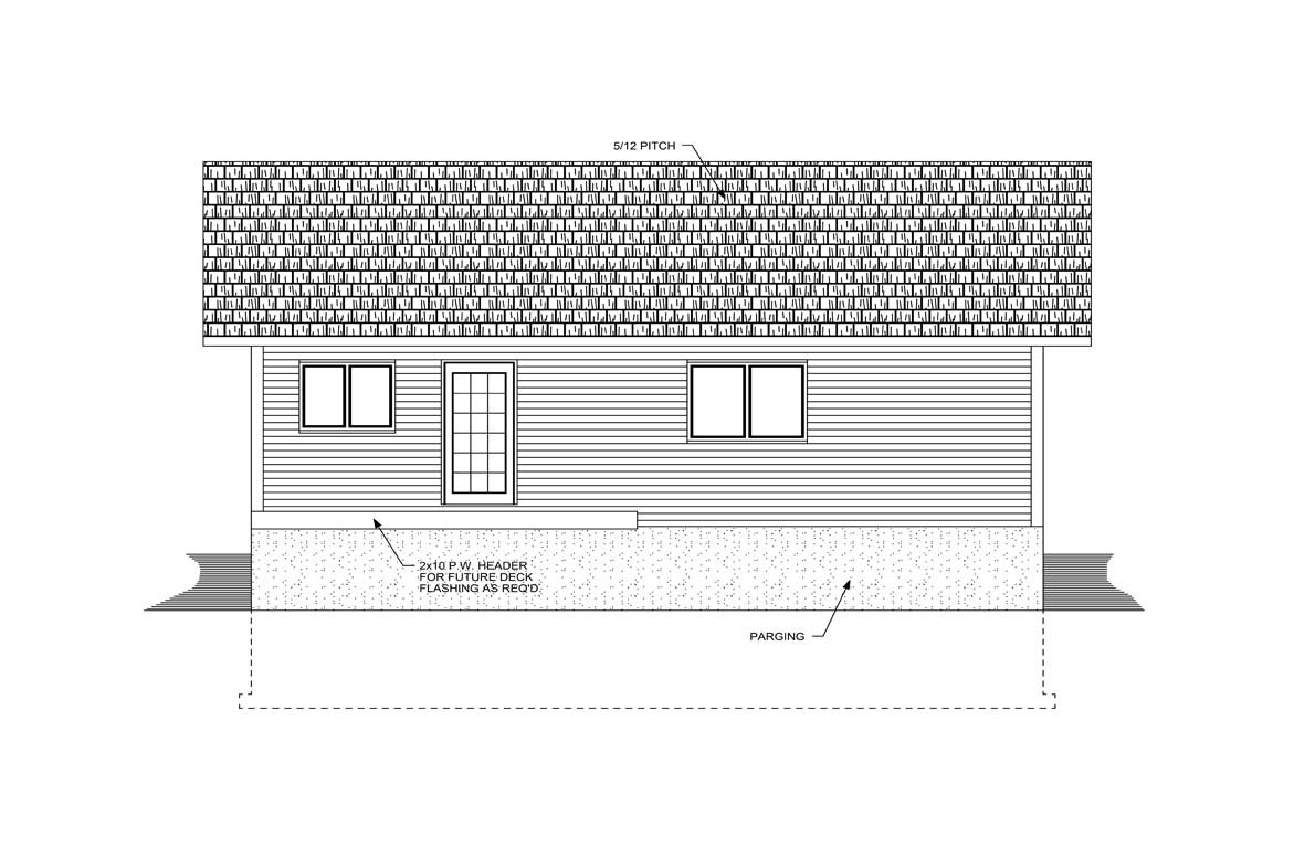 Mobile back elevation