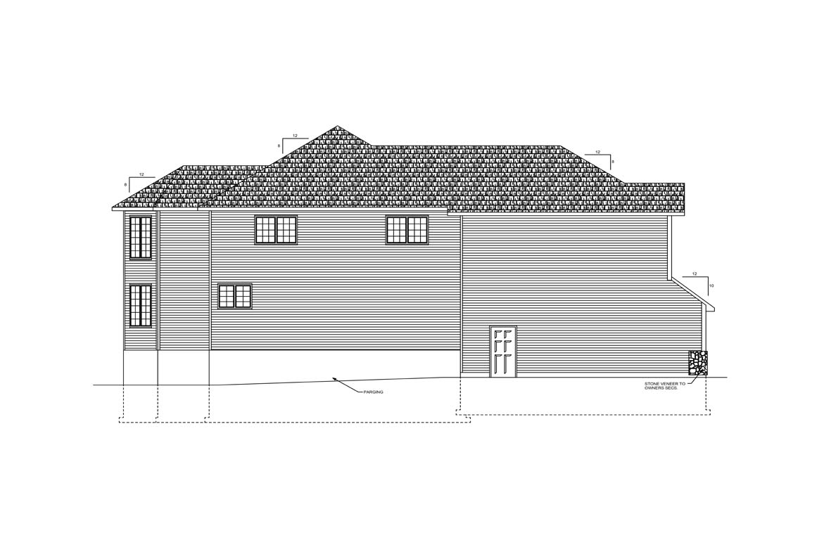 Mobile left elevation