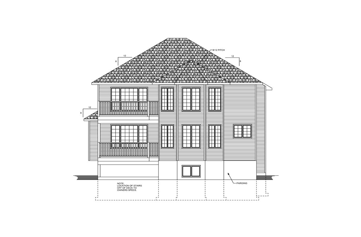 Mobile back elevation
