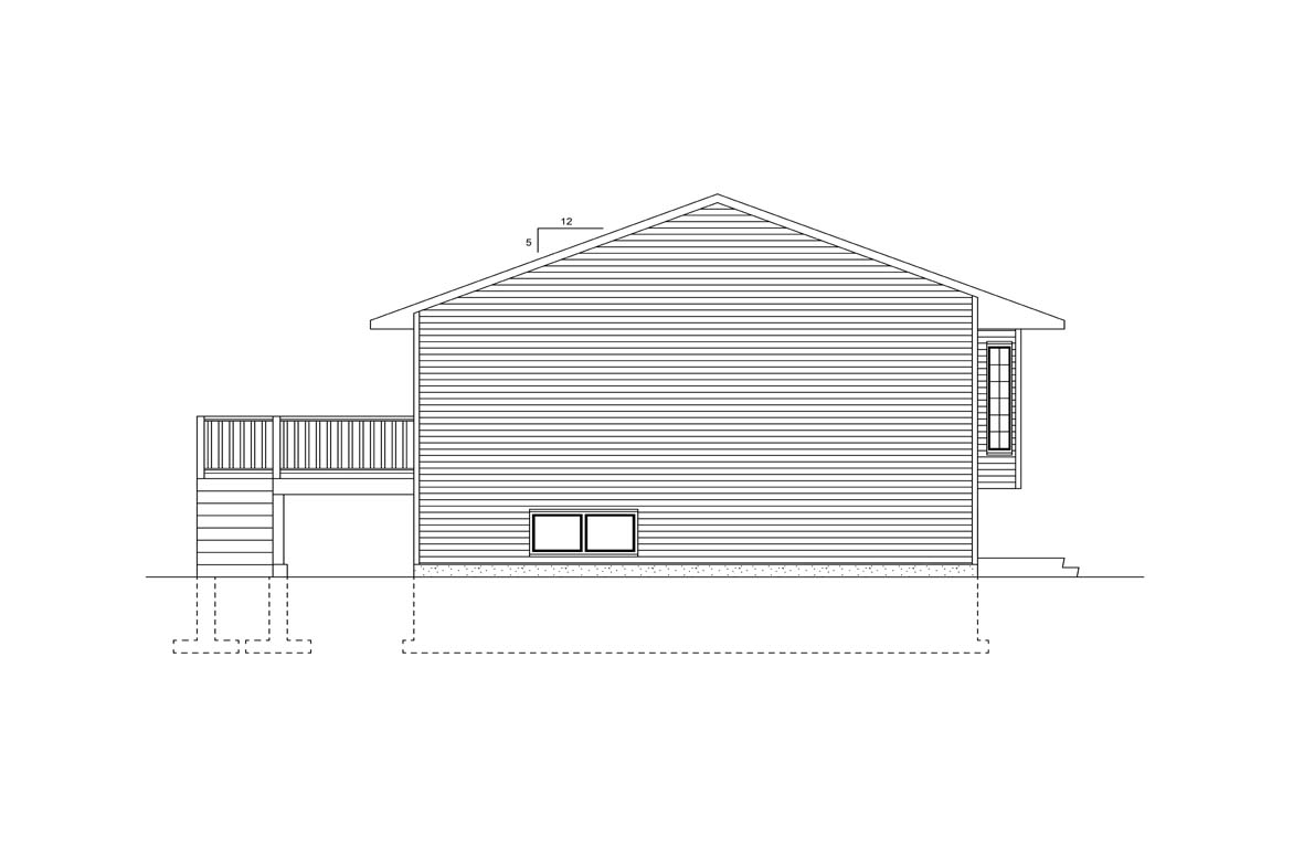 Mobile left elevation