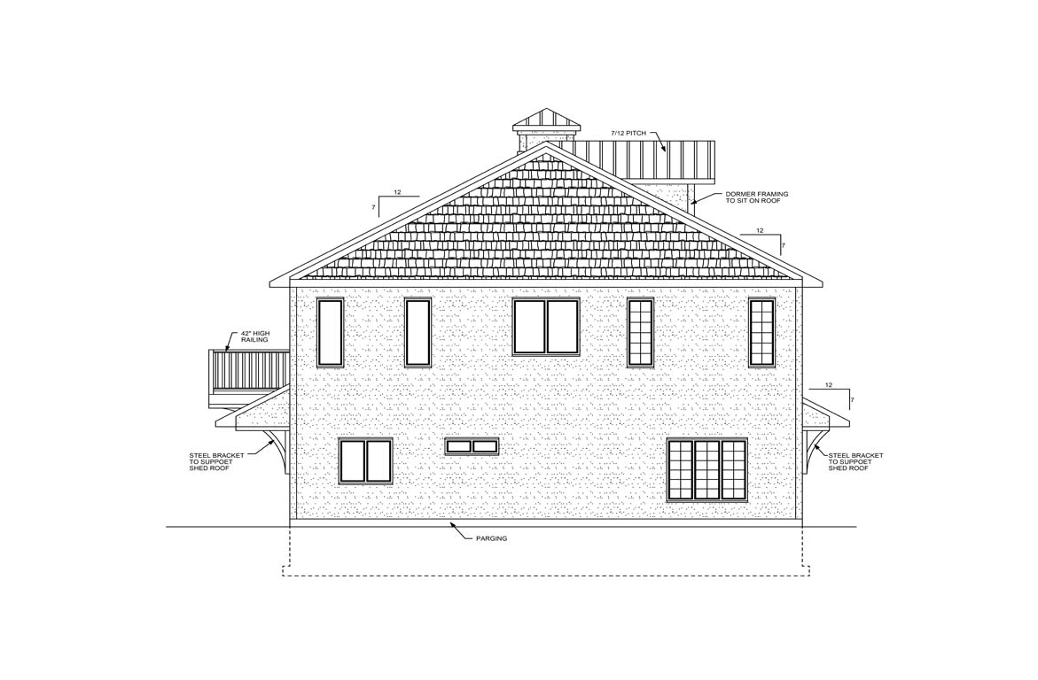 Mobile left elevation