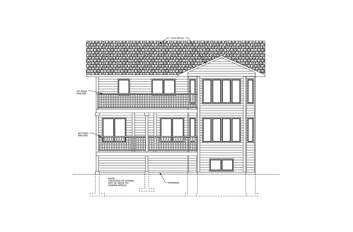 Mobile back elevation