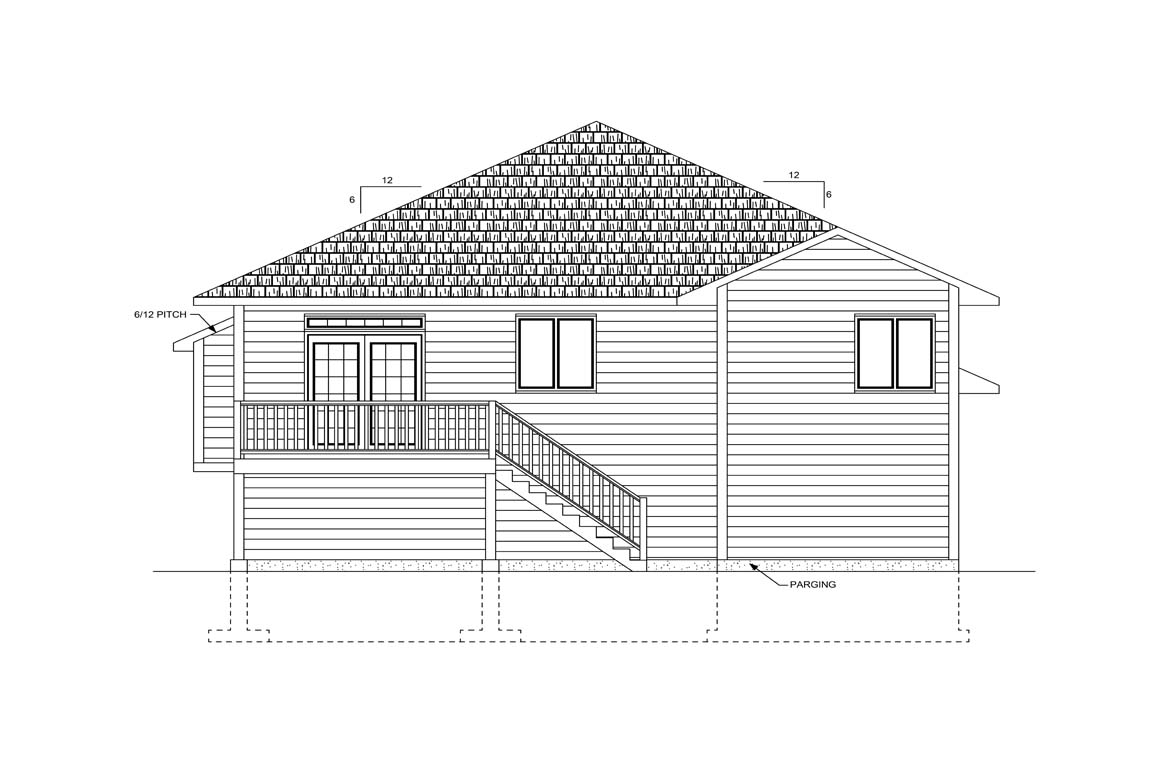 Mobile back elevation