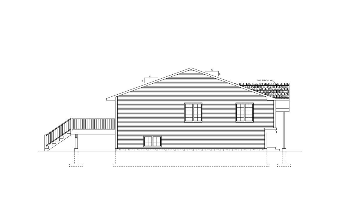 Mobile left elevation