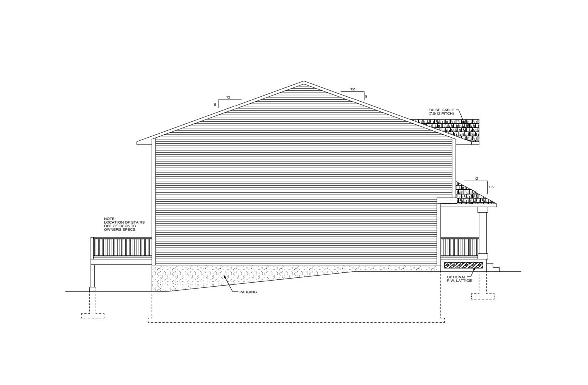 Mobile left elevation