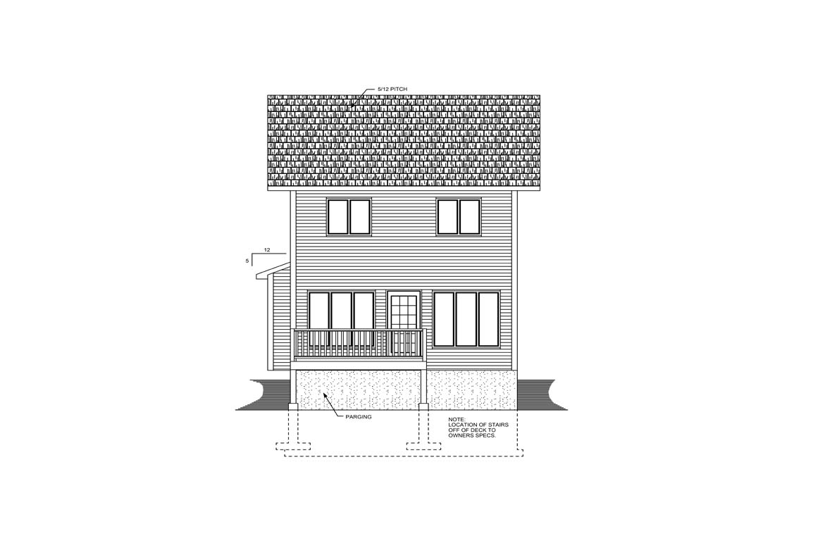 Mobile back elevation