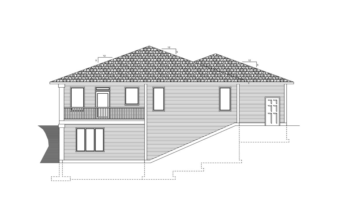 Mobile back elevation