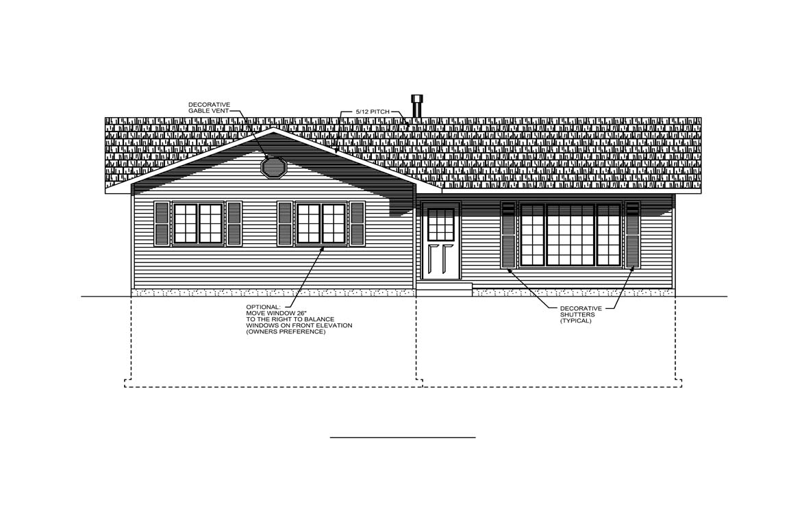 Mobile front elevation