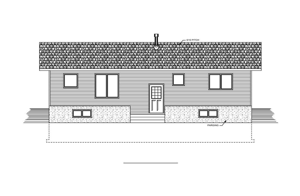 Mobile back elevation