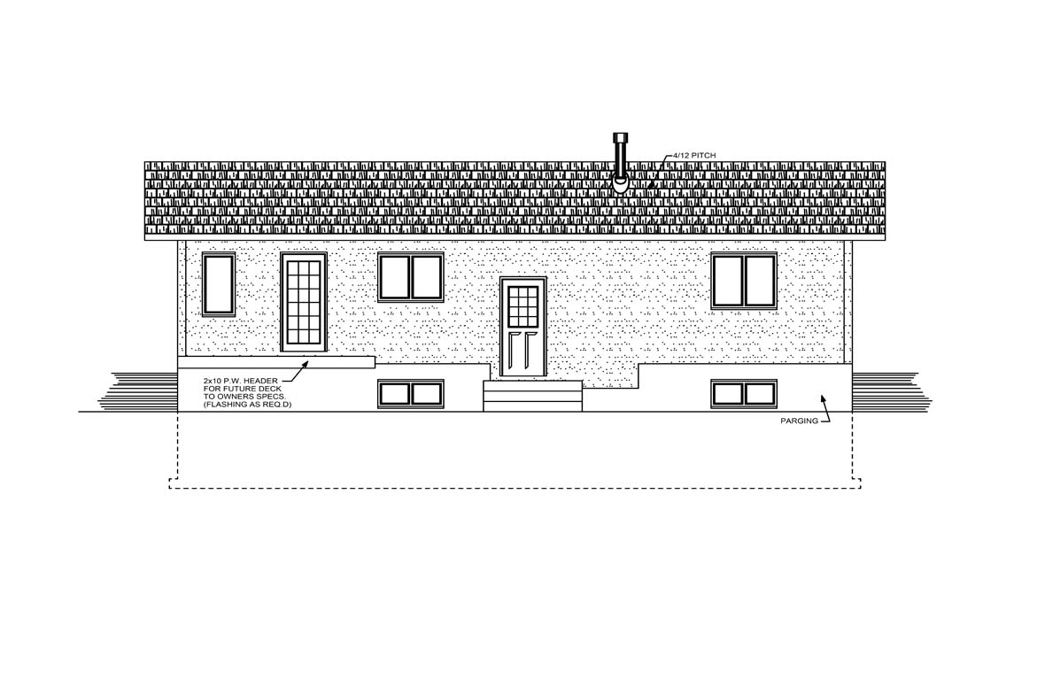 Mobile back elevation