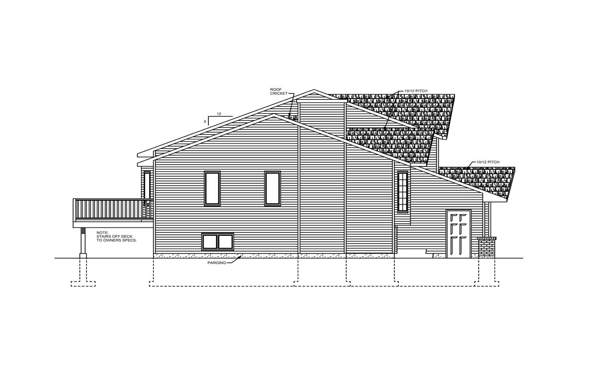 Mobile left elevation