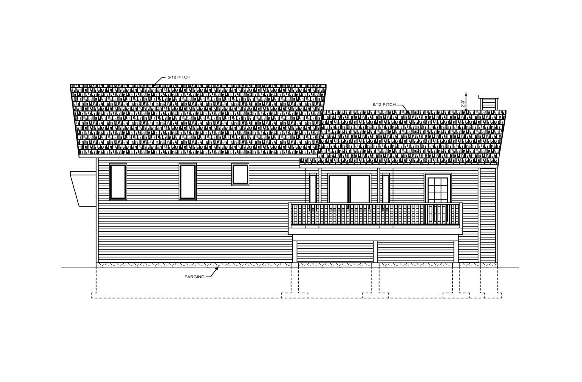 Mobile back elevation