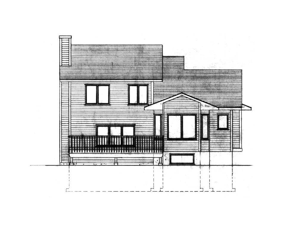 Mobile back elevation