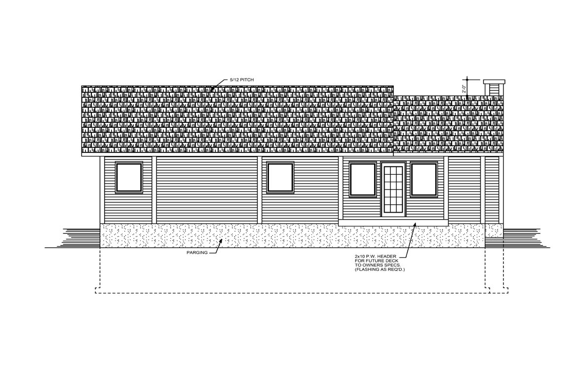 Mobile back elevation