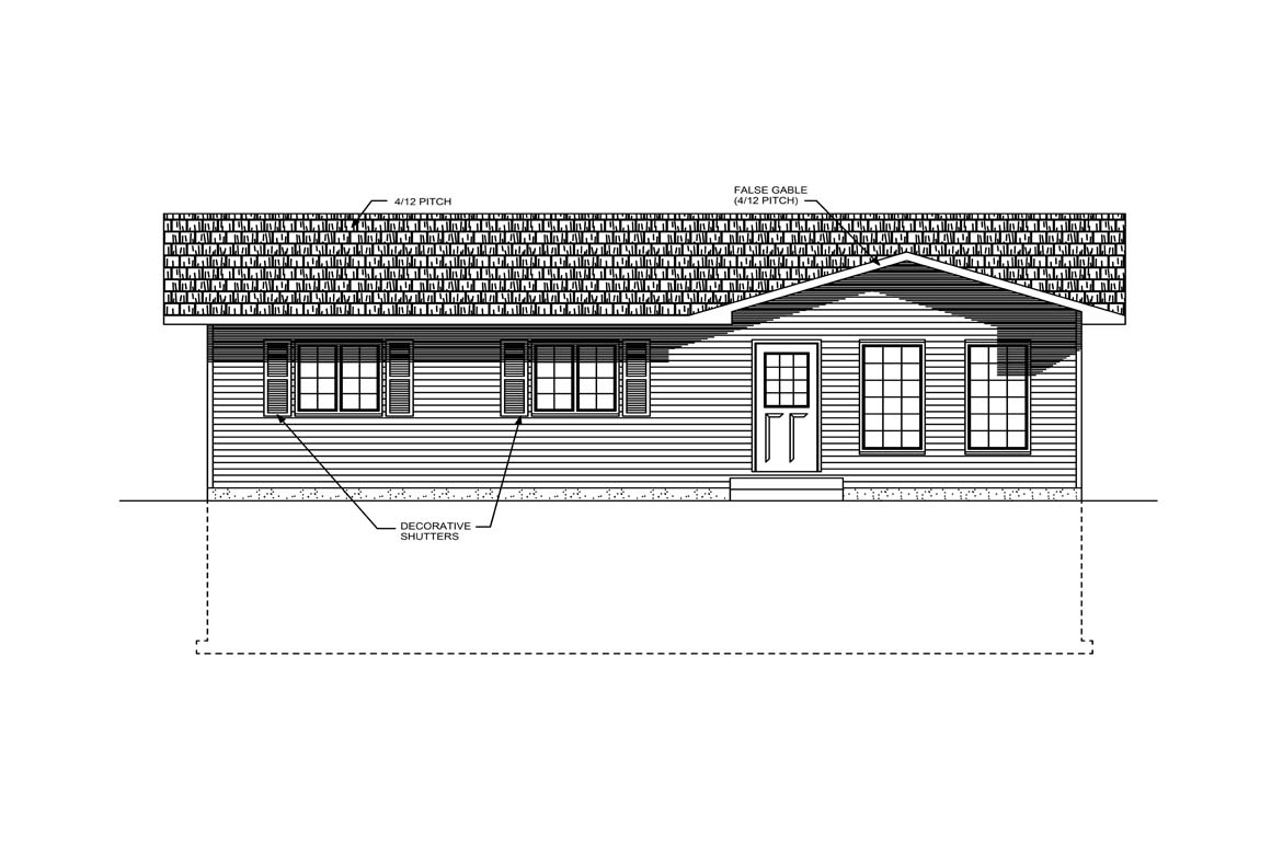 Mobile front elevation