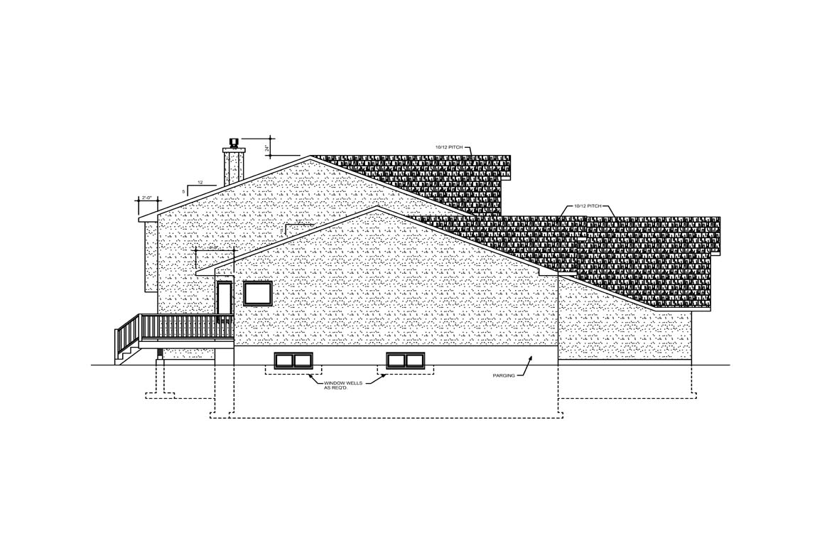 Mobile left elevation