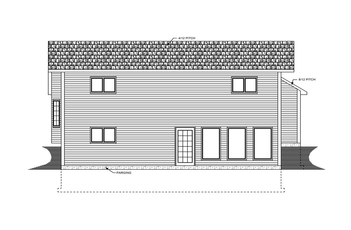Mobile back elevation