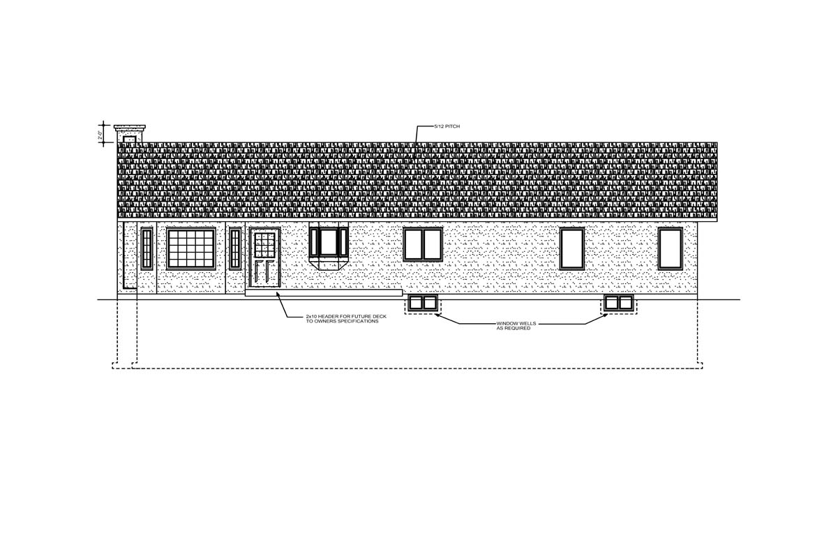Mobile back elevation