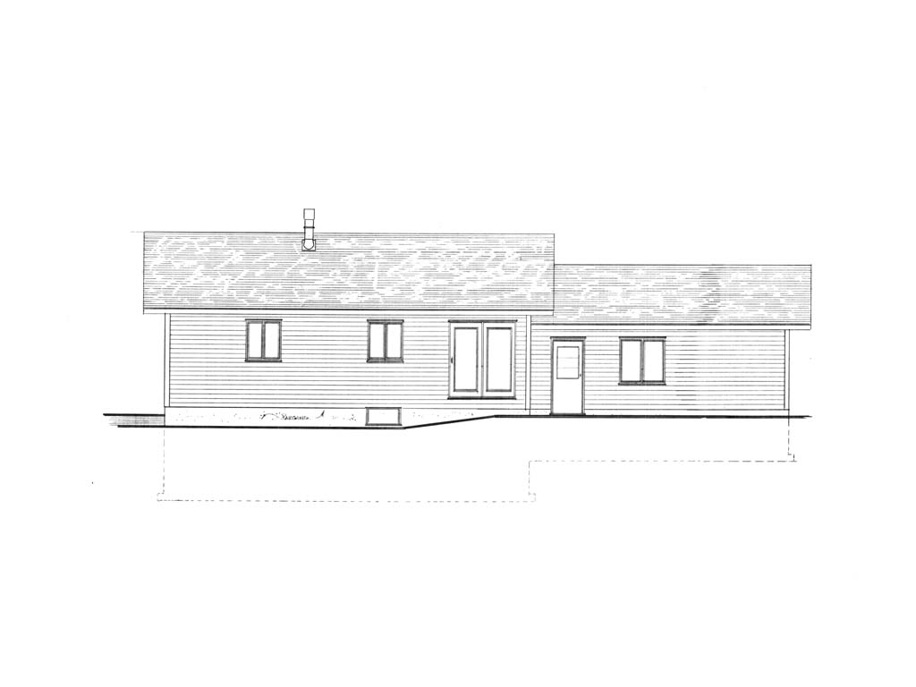 Mobile back elevation