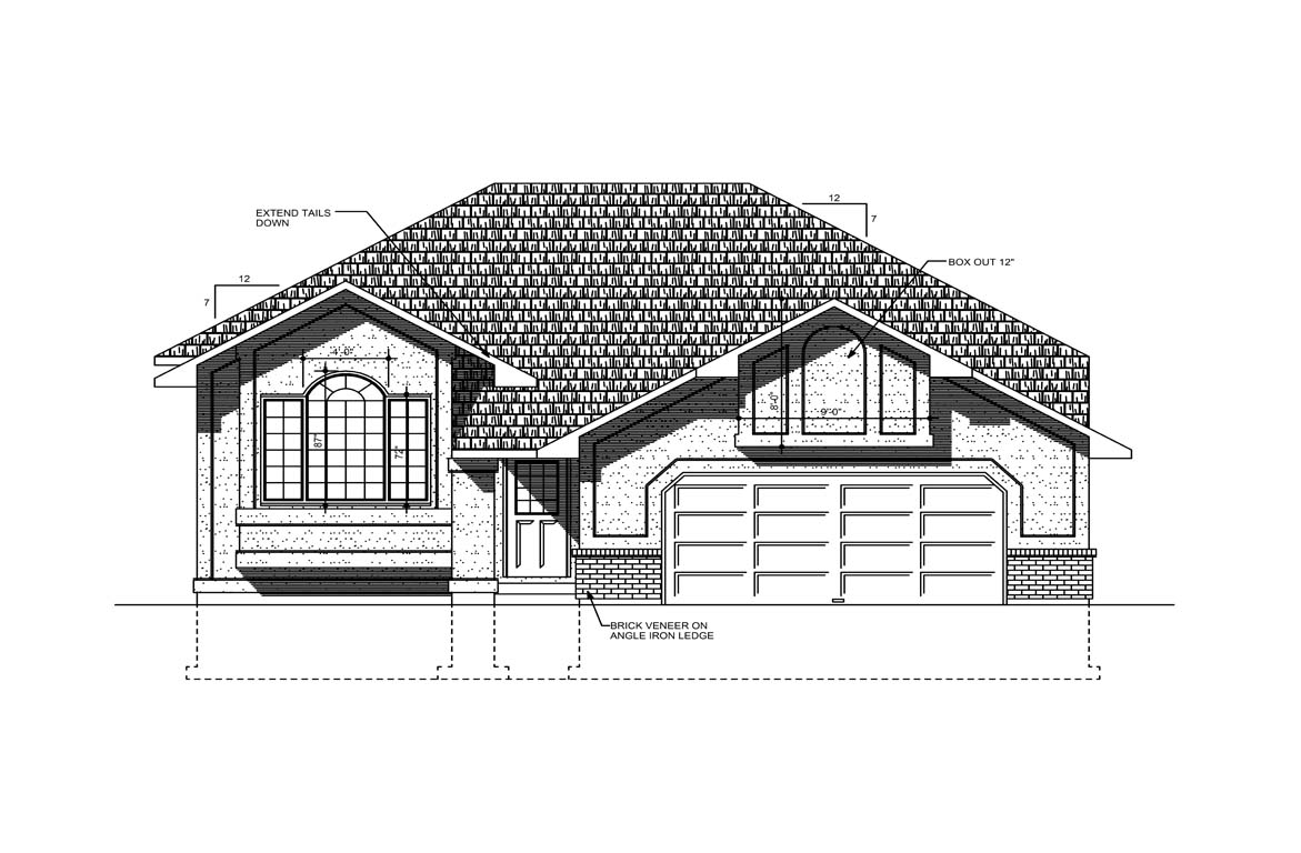 Mobile front elevation