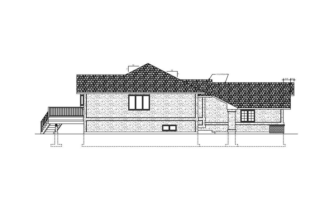 Mobile left elevation