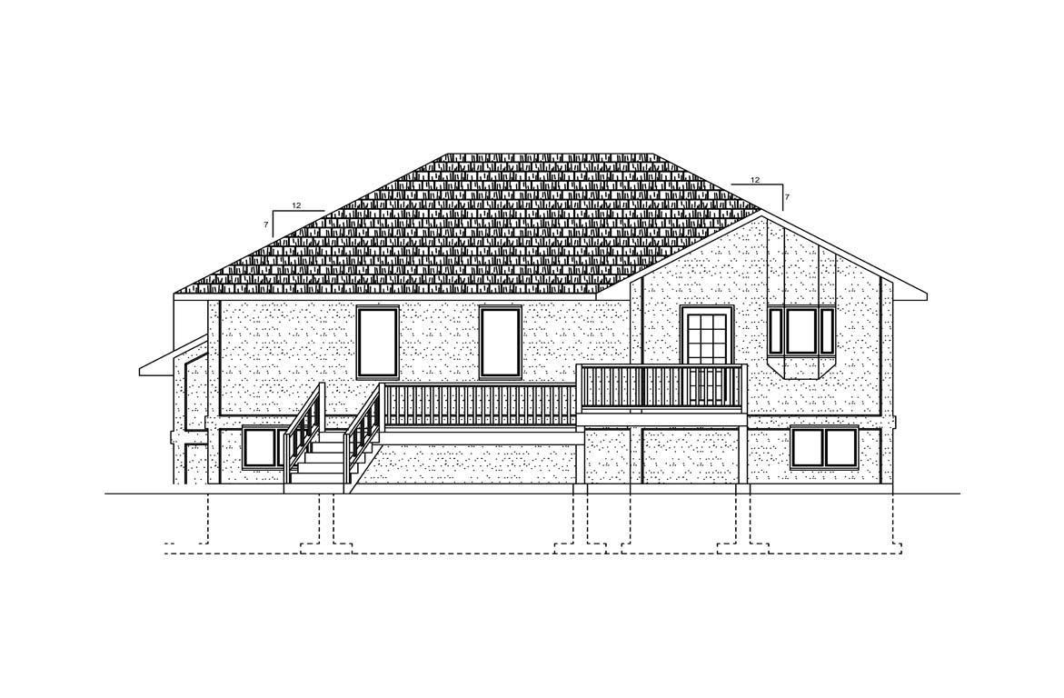 Mobile back elevation