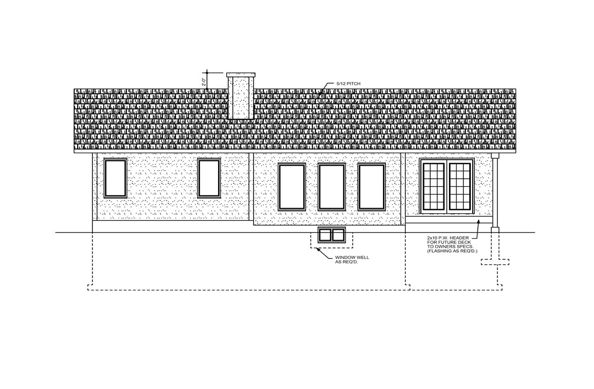 Mobile back elevation