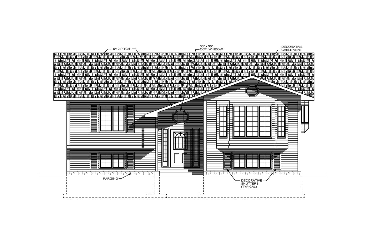 Mobile front elevation
