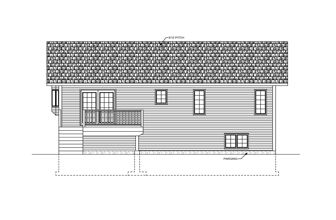 Mobile back elevation