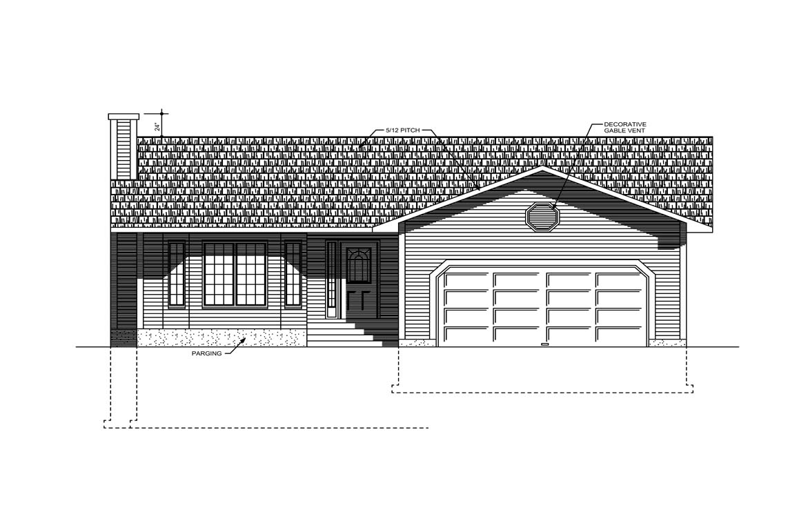 Mobile front elevation
