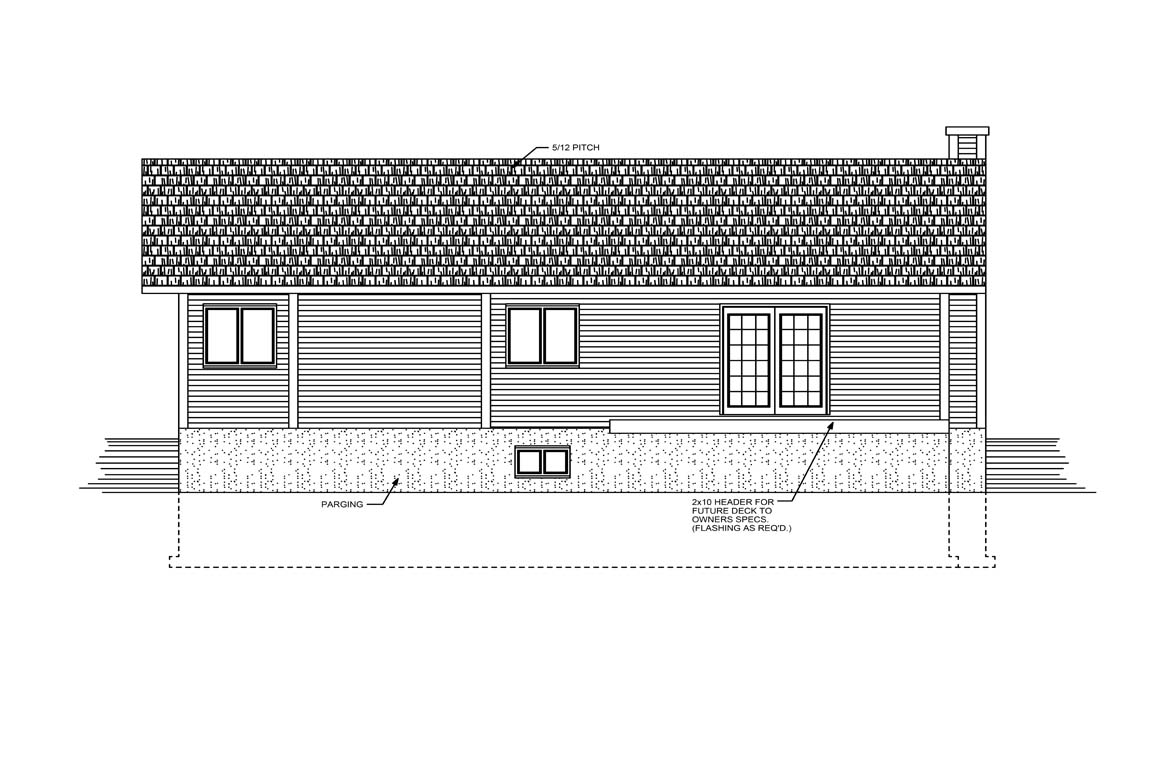 Mobile back elevation