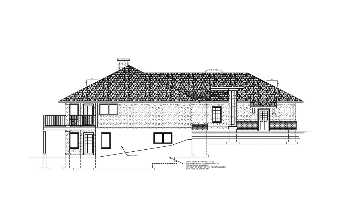 Mobile left elevation