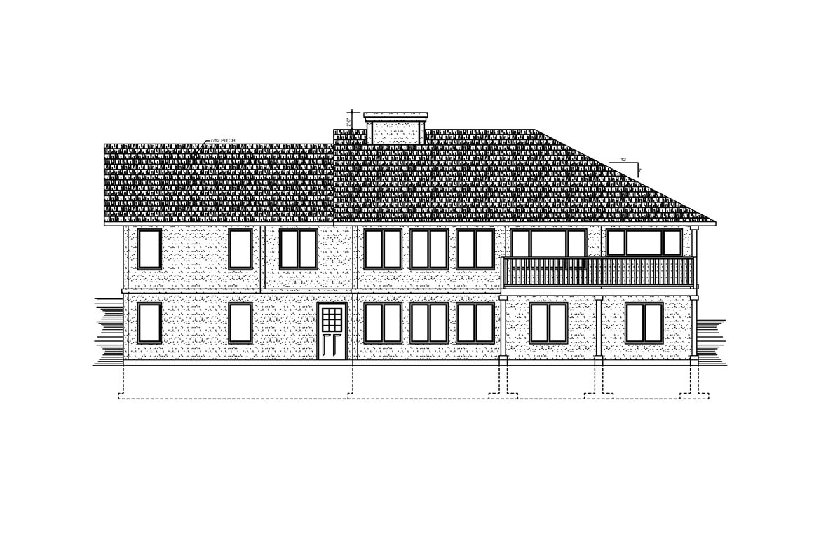 Mobile back elevation