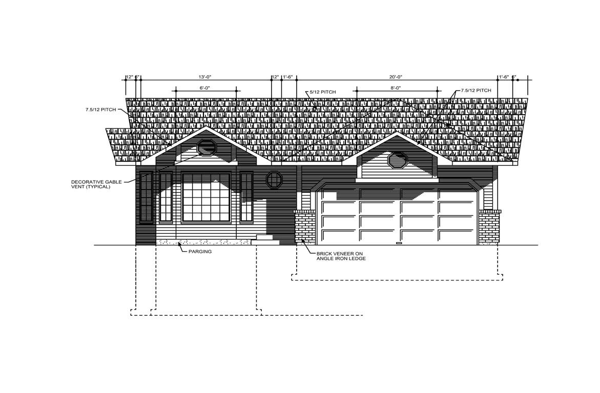 Mobile front elevation
