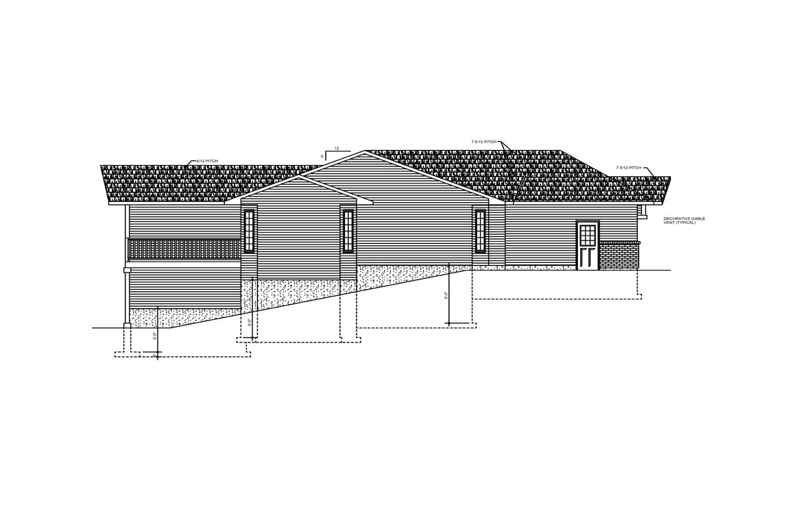 Mobile left elevation
