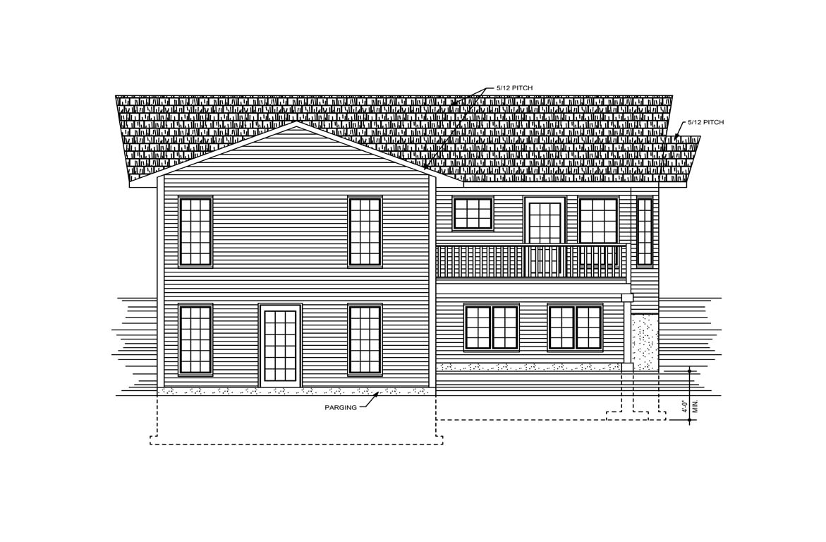 Mobile back elevation
