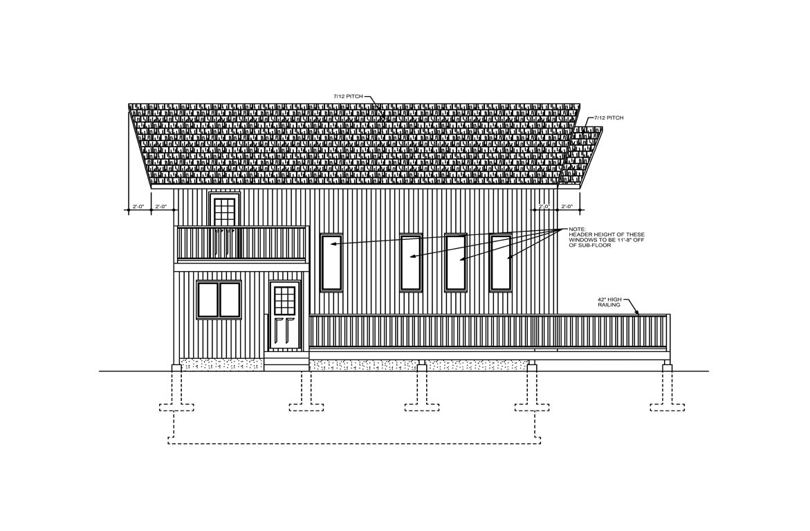 Mobile left elevation