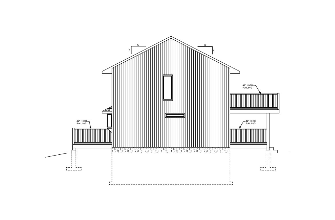 Mobile back elevation