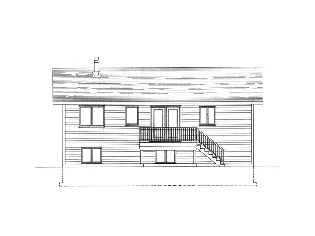 Mobile back elevation