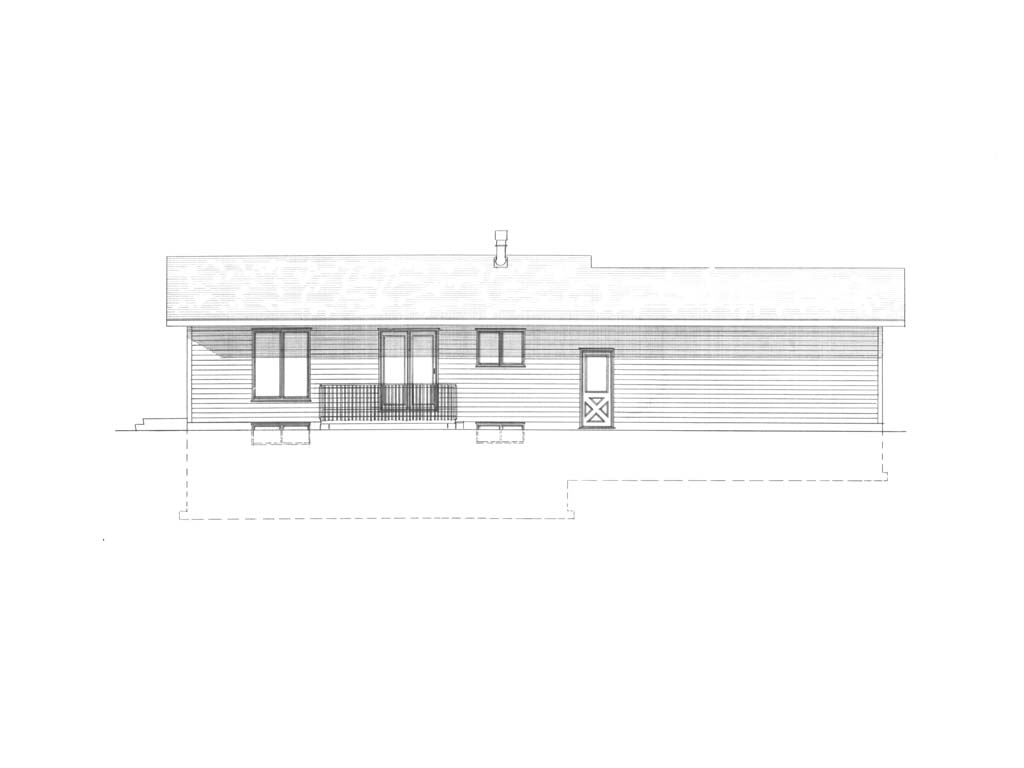 Mobile back elevation