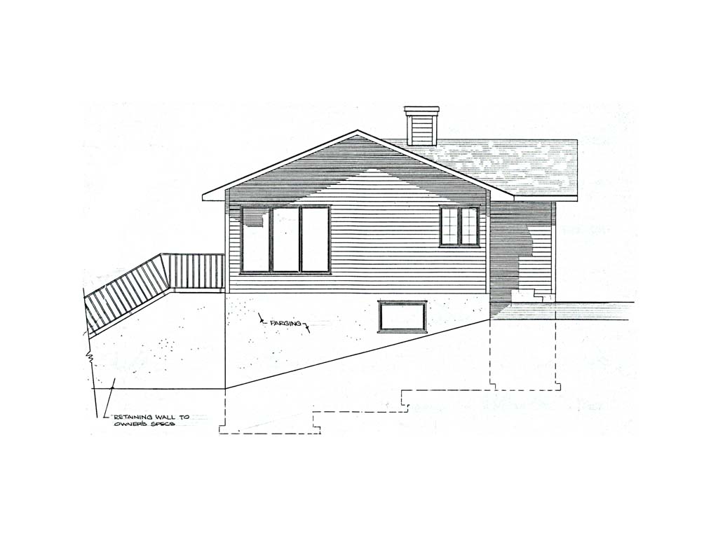 Mobile left elevation