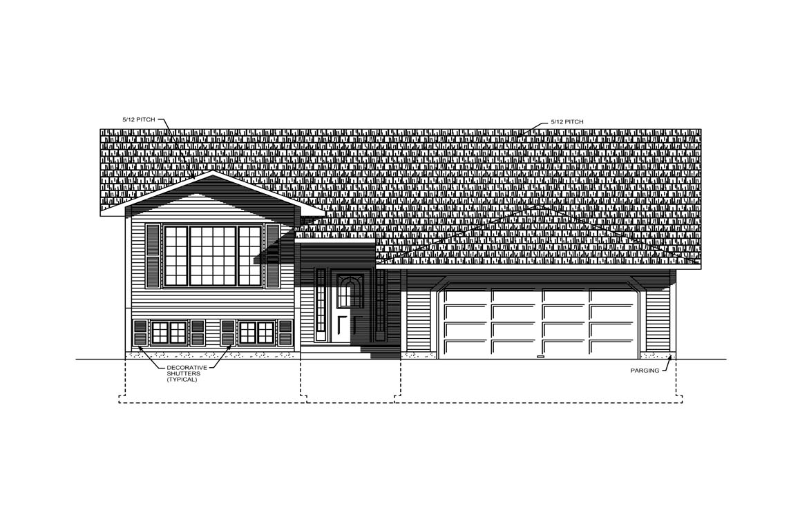 Mobile front elevation